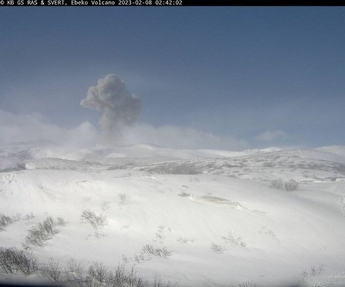     Видео дня: на Курилах вулкан выбросил столб пепла высотой 2,5 километра