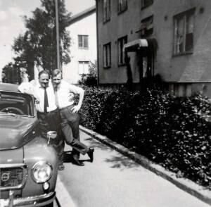 Volvo на котором уехали трое друзей. Источник фото: www.land.se