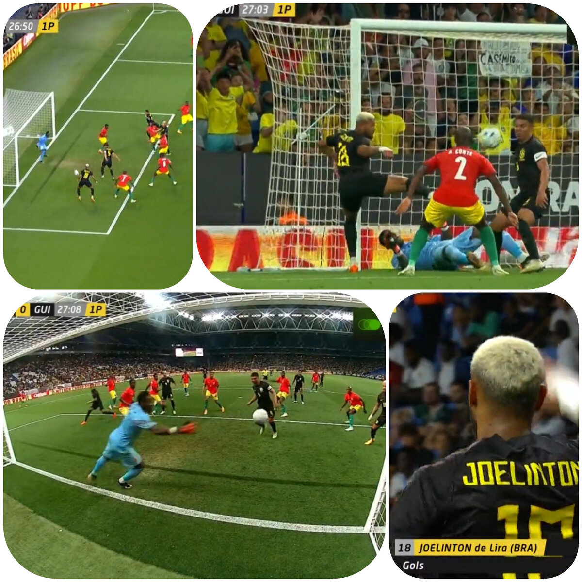 Первый мяч в воротах Гвинеи