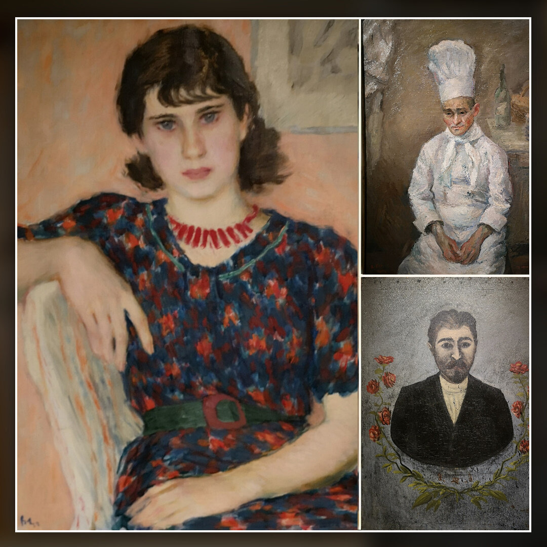 на выставке "Охотники за искусством"