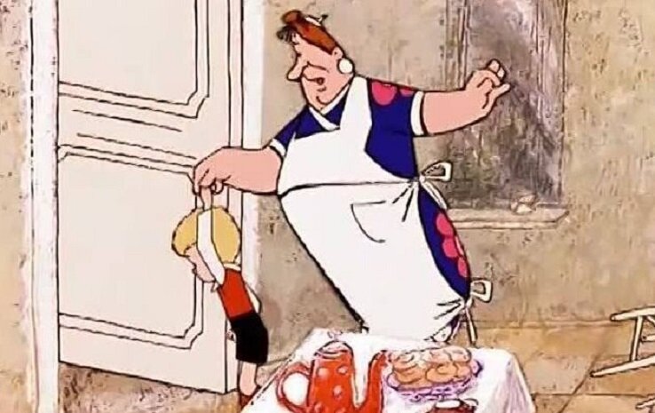 фрекен бок рисунок.