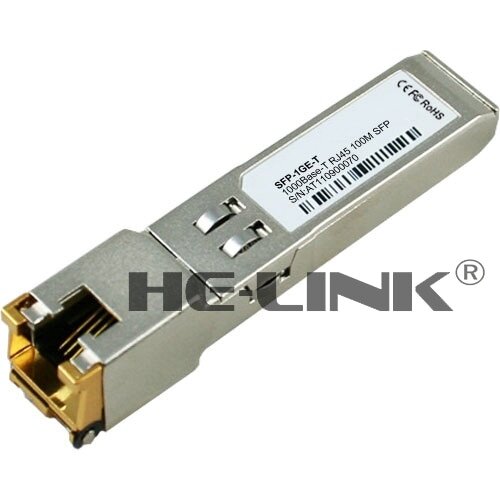 Модуль sfp opttech otsfp-tx-g 1000base-t, rj45