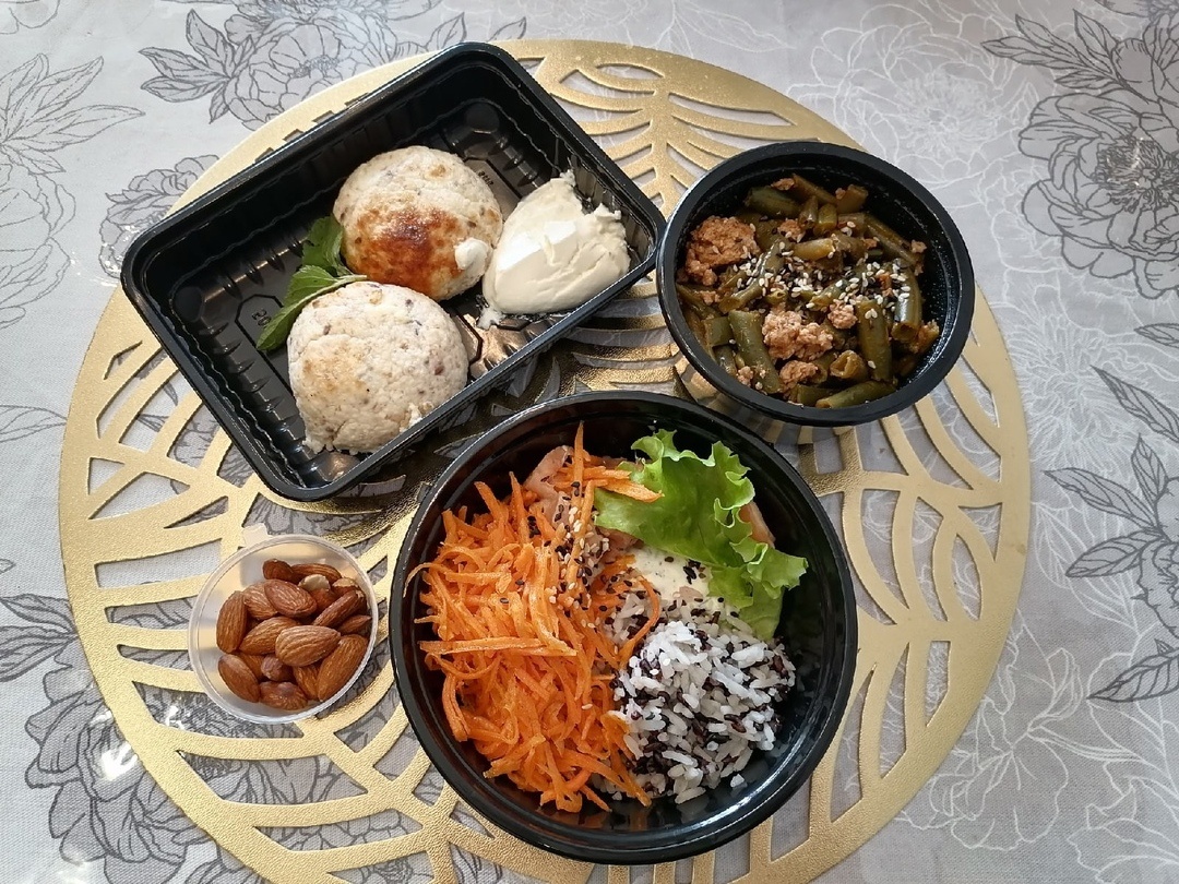 Рацион на день. Меня на 1262 кКал