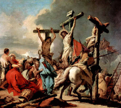 Джованни Баттиста Тьеполо, "Распятие", 1750 год