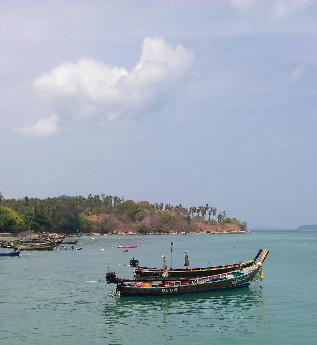 Равай. Причал лодок. Личное фото