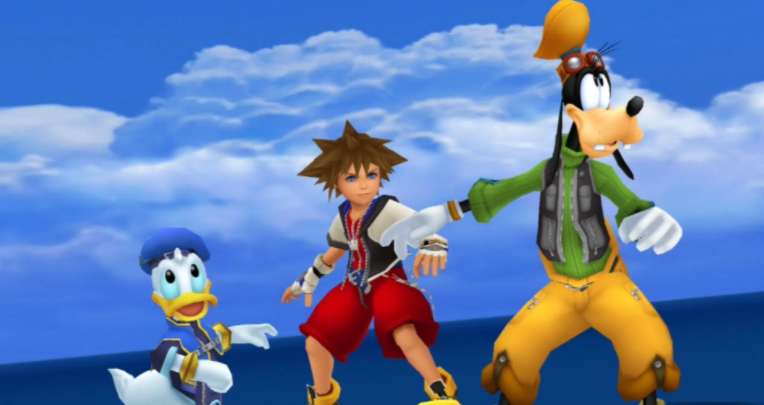 Сора, Дональд и Гуфи стали культовым трио.