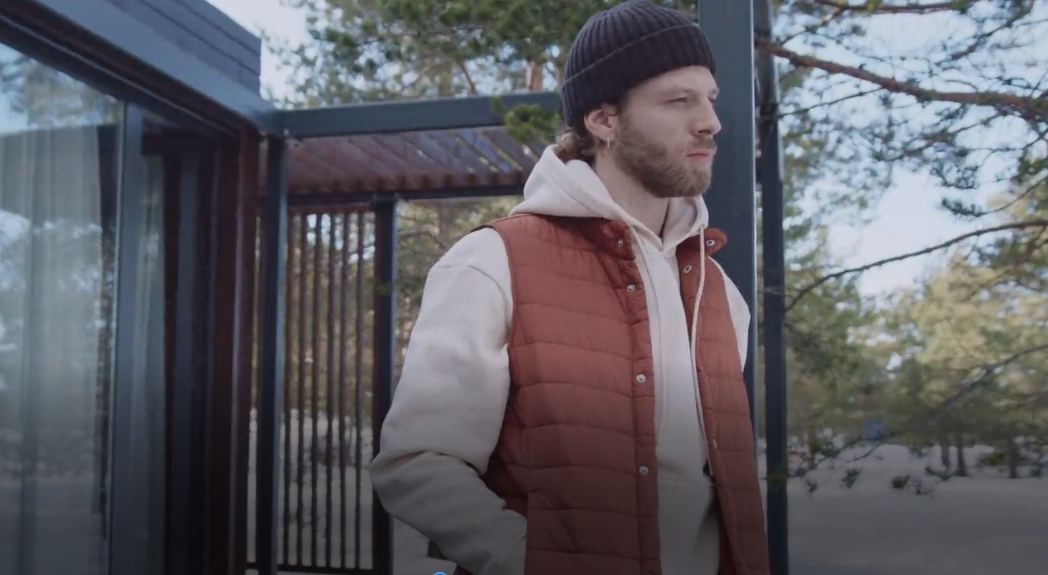 На зимней прогулке