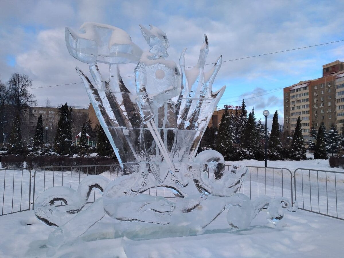 "Добрыня Никитич и Змей Горыныч". Александр Жидков, город Заречный (Пензенская область)
