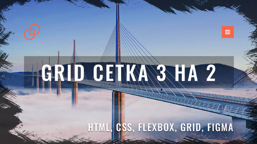 Адаптивная верстка сайта с нуля по макету из Figma #7 CSS Grid и медиа запросы