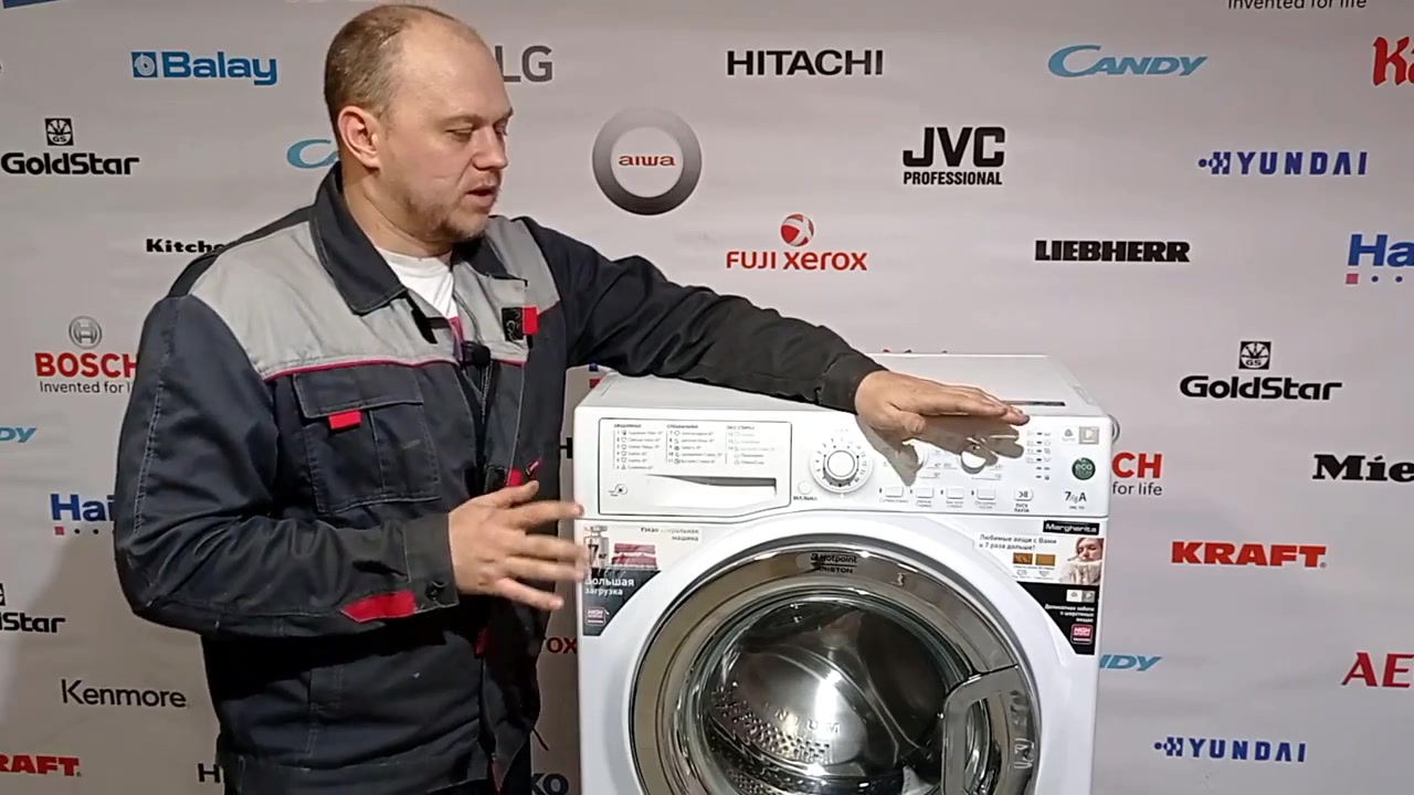 Ремонт стиральных машин Hotpoint-Ariston в Москве