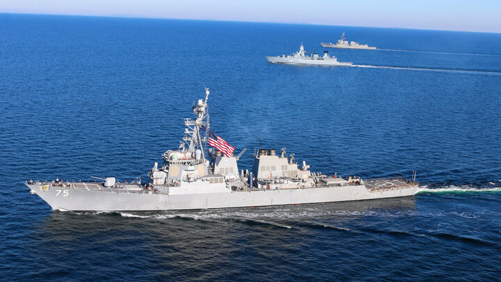 ЭСМИНЕЦ ВМС США "ФОРРЕСТ ШЕРМАН". ФОТО: US NAVY / GLOBALLOOKPRESS 