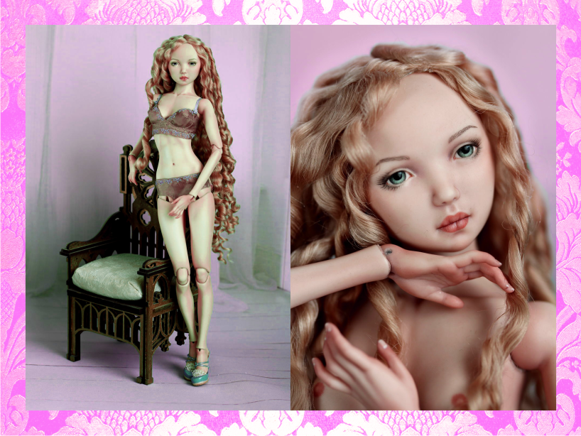 Фото красавицы с сайта livemaster.ru