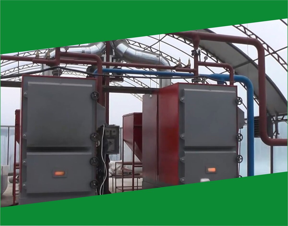 Система отопления теплицы. Пеллетные котлы Фачи.