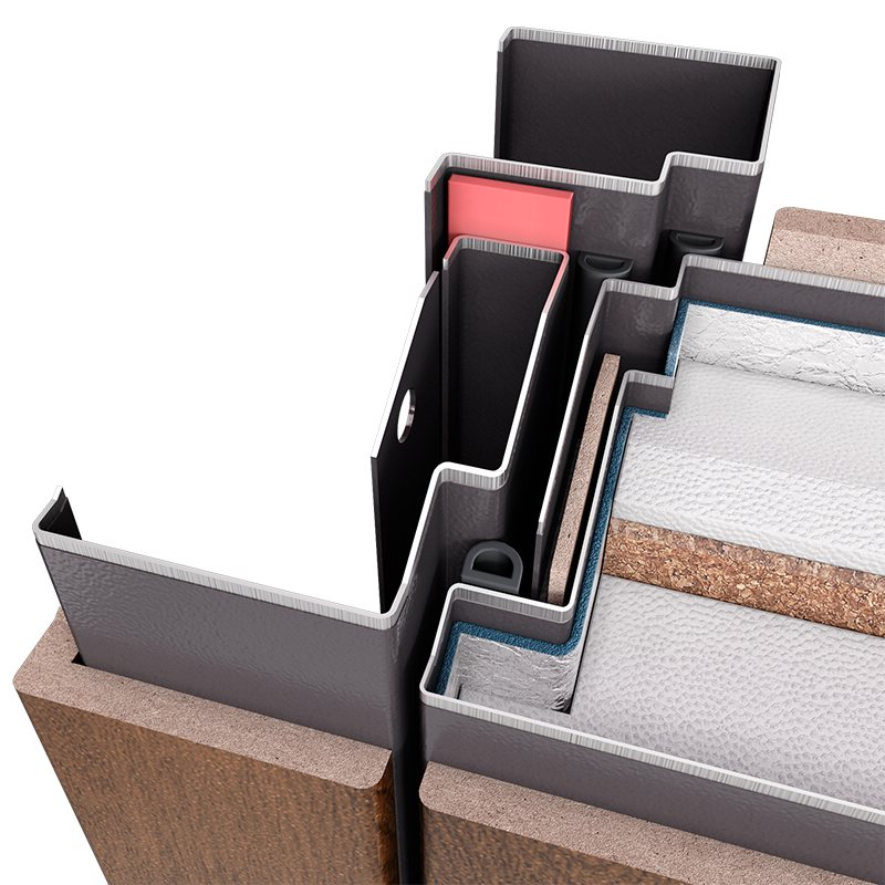 Дверь с терморазрывом