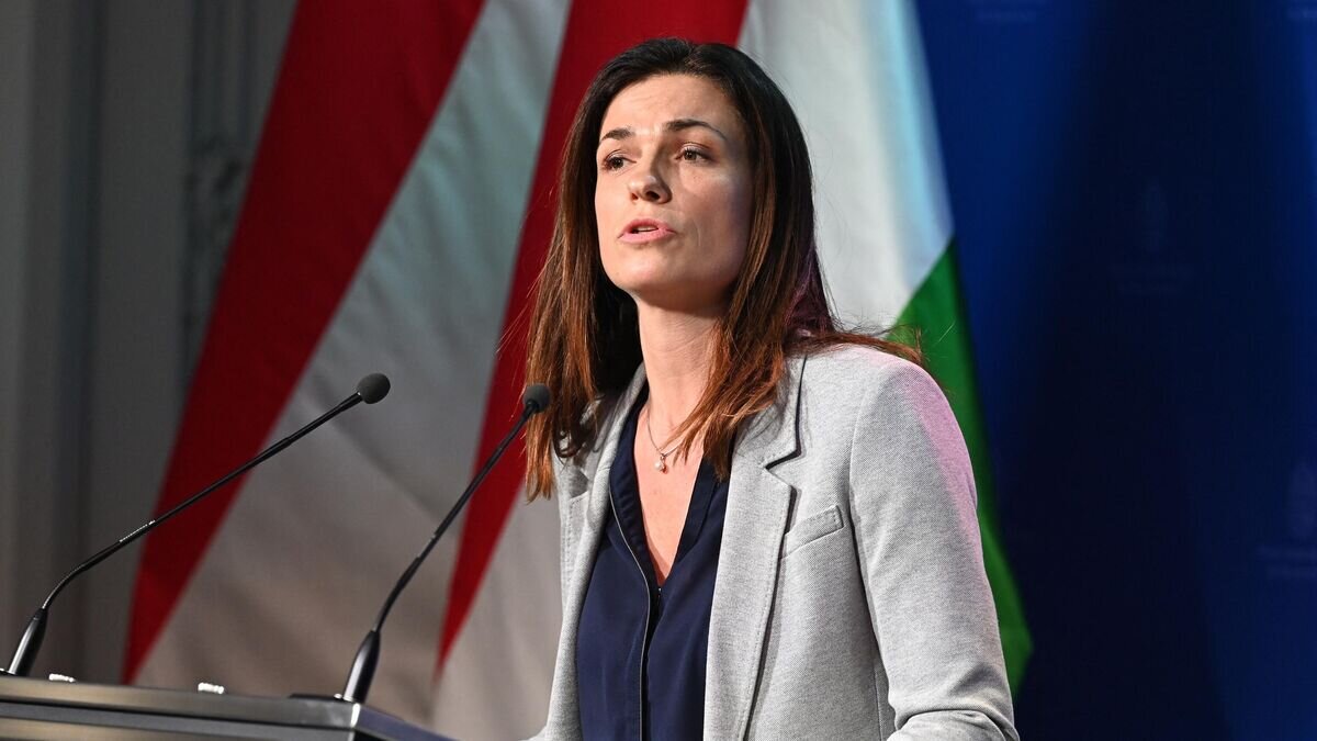    Министр юстиции Венгрии Юдит Варга© AFP 2022 / ATTILA KISBENEDEK