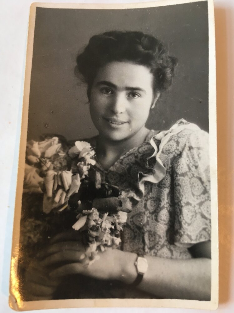     Раиза Григорьева вскоре после переезда в Пермь.1953 г. Фото: Из личного архивa