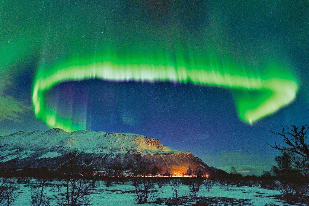 Сейчас там Полярная ночь и Северное сияние! ФОТО ИЗ АРХИВА Алексея.