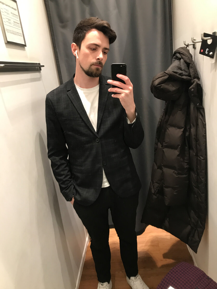 У меня вариант в неяркую клетку