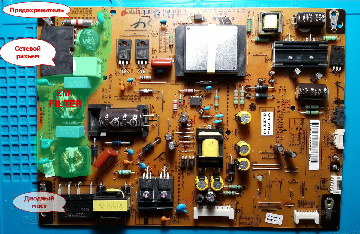 Краткое руководство по диагностике и ремонту импульсных блоков питания своими руками