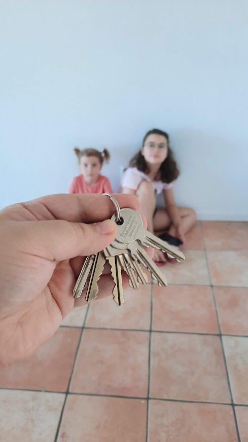 Заветные ключи от арендованной квартиры