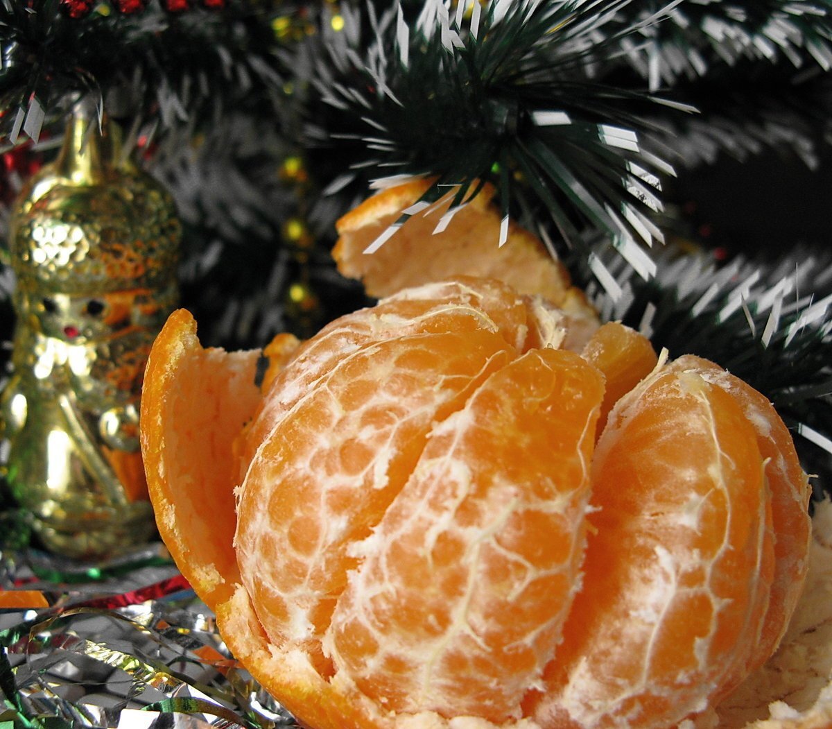 Ну, как же в новый год без мандаринки?🍊