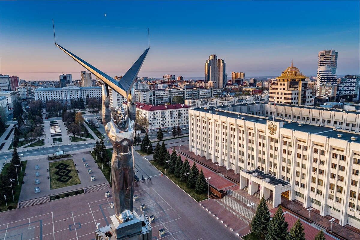 Город Самара - место событий главы (фото из открытых источников)