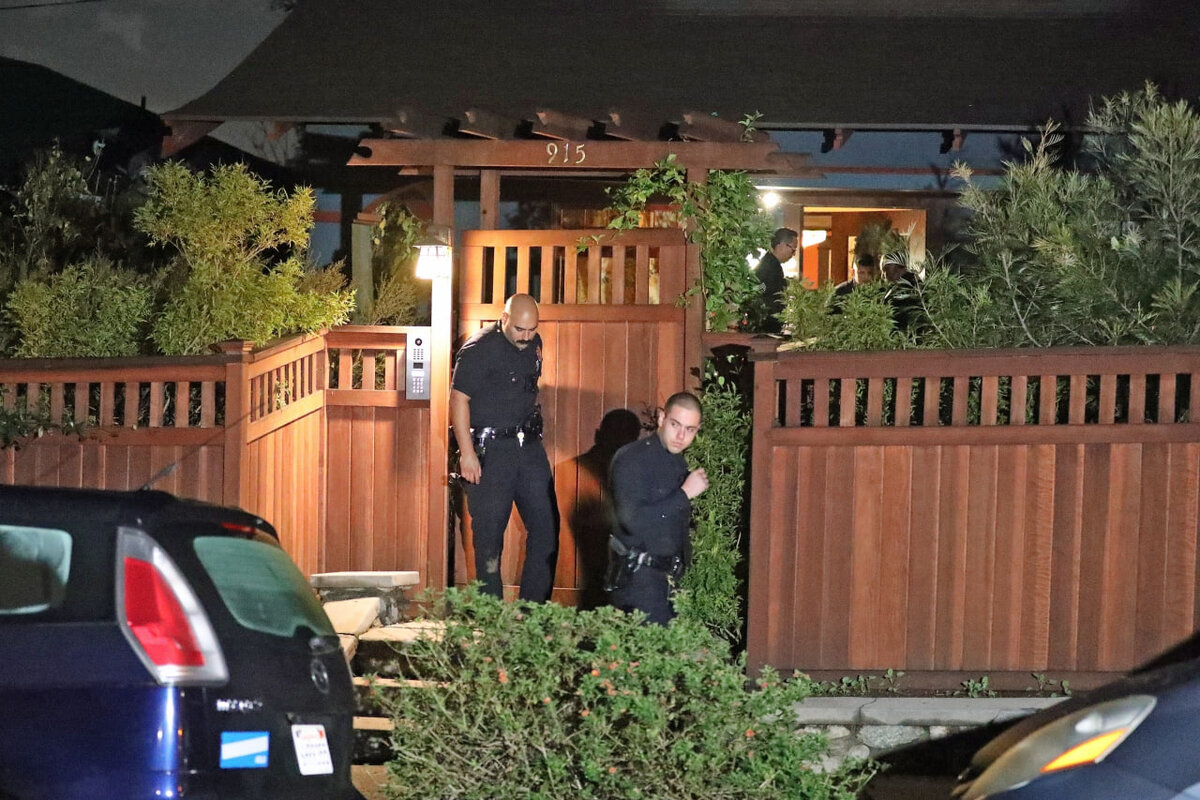    Дом Билли Айлиш, кадр с места происшествия Legion-Media