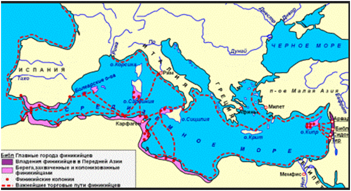 Финикия и ее колонии