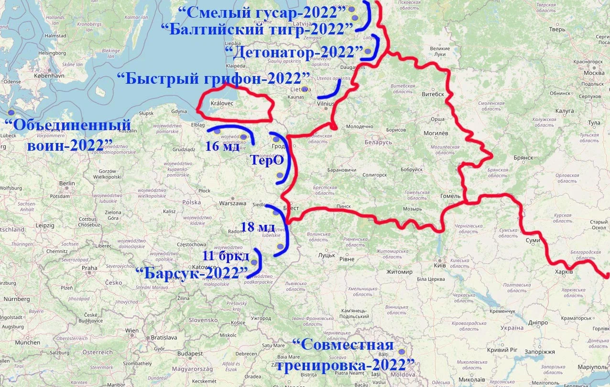 Беларусь от россии карта