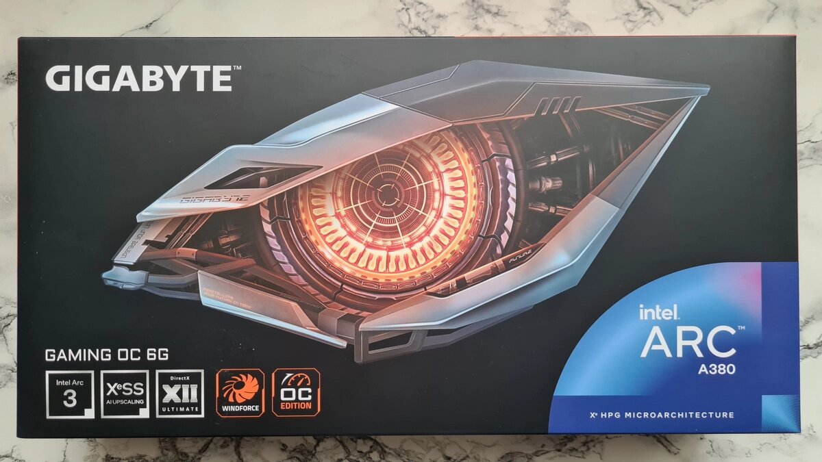 Gigabyte arc a380 gaming