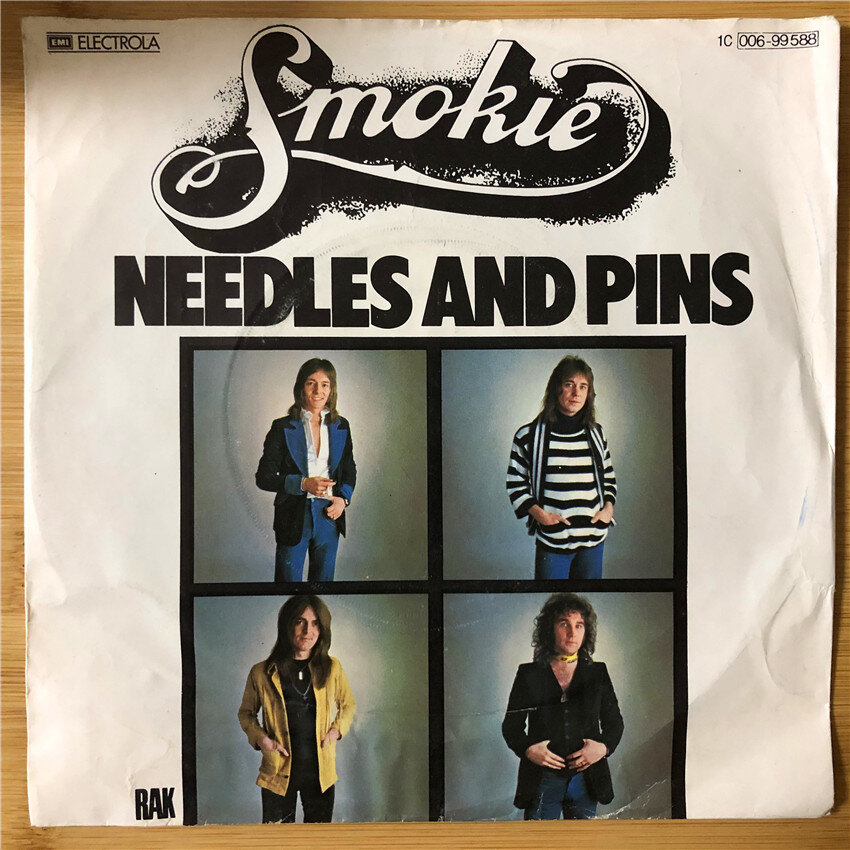 Smokie "Bright Lights And Back Alleys" (1977) "Needles And Pins" single