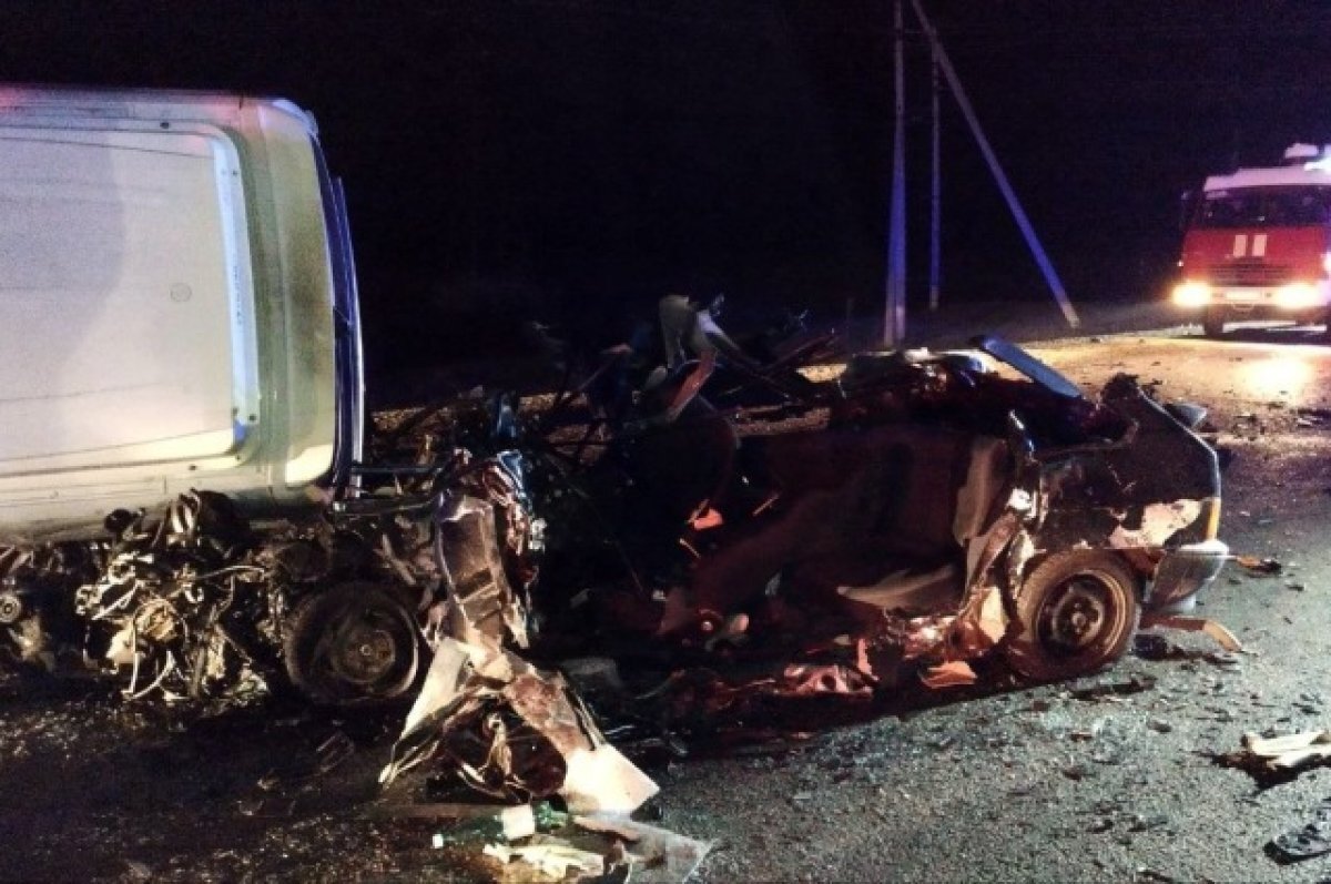    Два человека погибли в аварии с участием маршрутки на выезде из Ставрополя