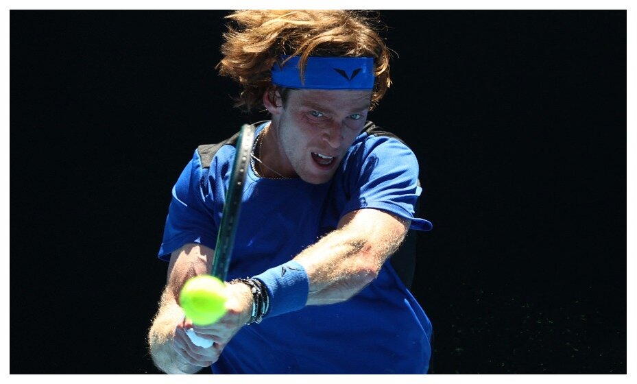    Андрей Рублев пробился во второй круг Australian Open-2023. Фото: Reuters