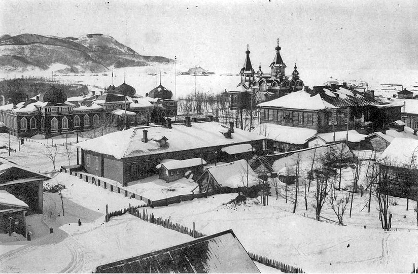 Александровск сахалинский старая покровская церковь фото