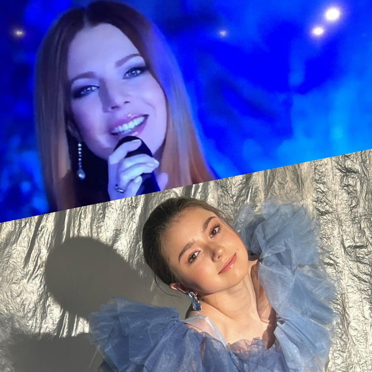 Певица Наталья Подольская и фигуристка Камила Валиева 