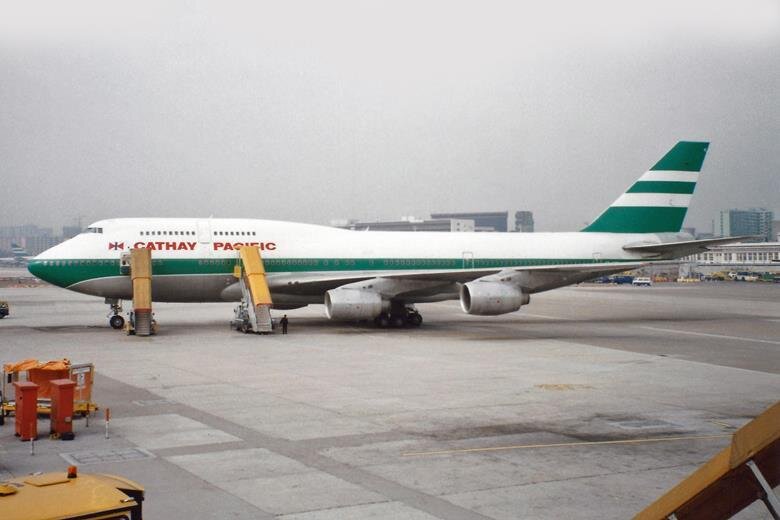 В747-300 авиакомпании Cathay в гонконгском Kai Tak, 1994 год. Фото: Wikimedia Commons