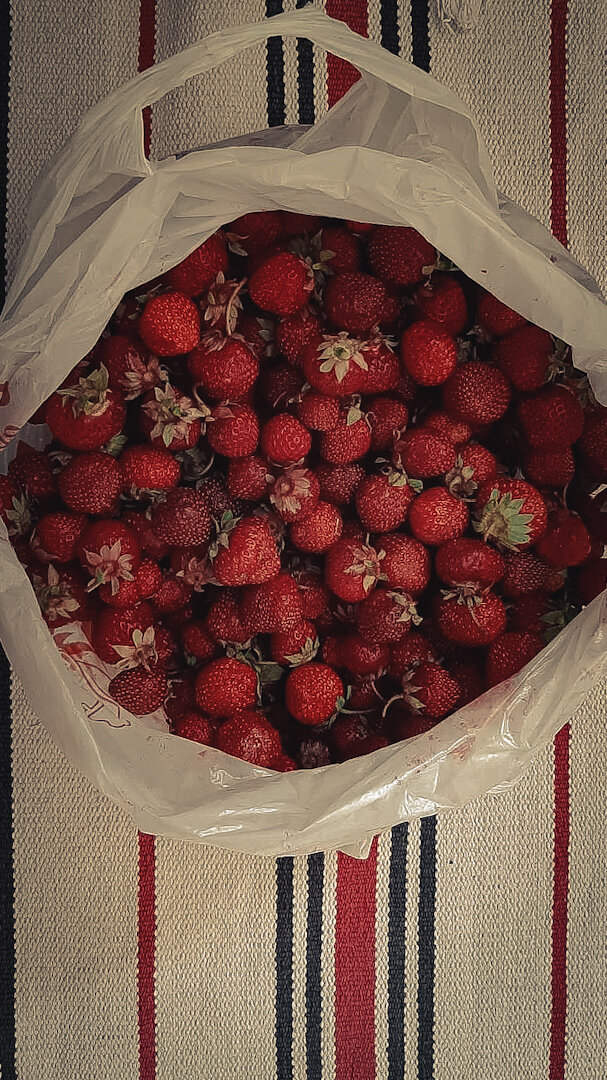 ".. 3 килограмма клубники!"