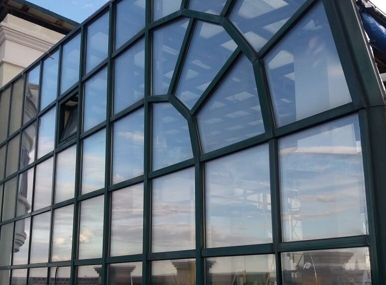 Зимний сад на крыше ЖК "Ласточкино гнездо"