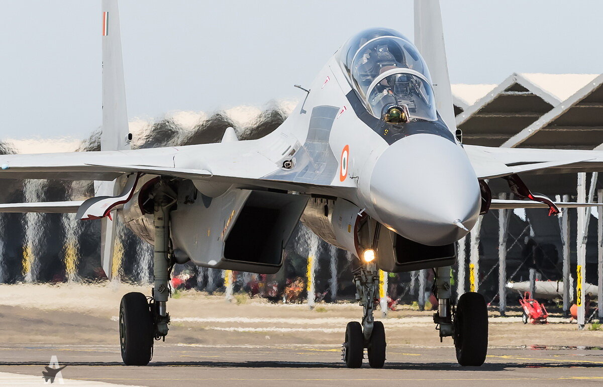 Су-30МКИ ВВС Индии. Источник фото aviationphotos.net