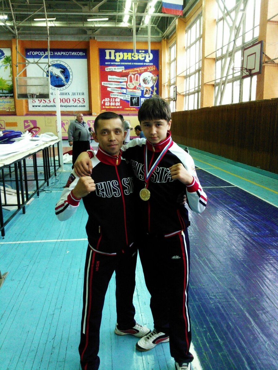 Дмитрий и сын Андрей