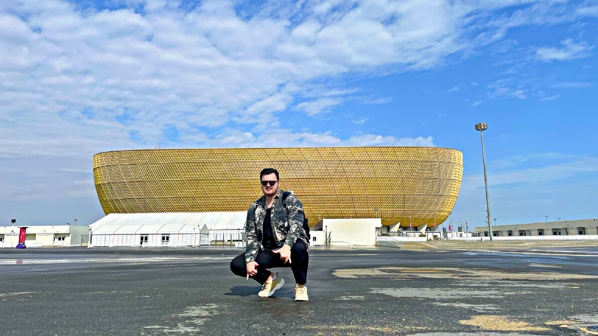 Тот самый стадион, где прошёл финал Чемпионата Мира 2022