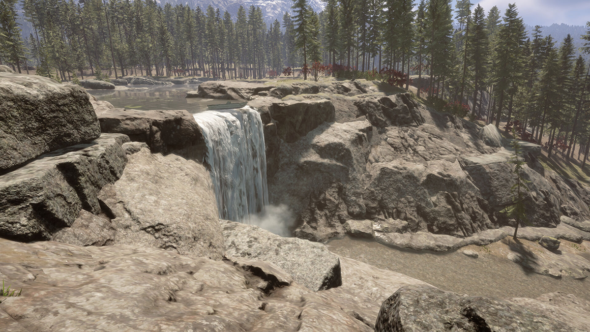 Sons of the forest waterfall base