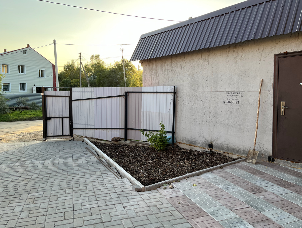 Фото владельца сада