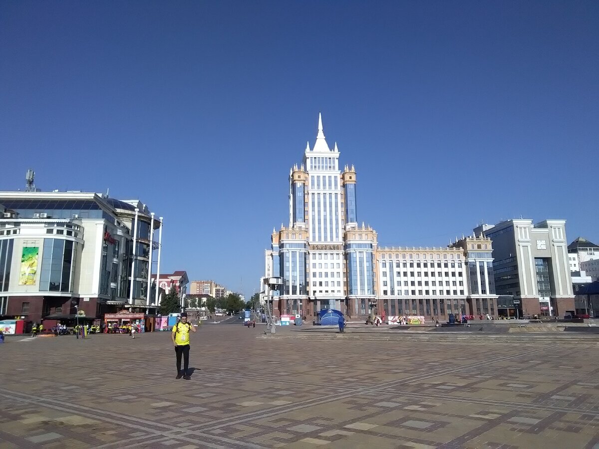  Площадь Тысячелетия в Саранске, фото автора