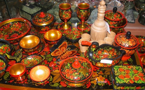 Фото Яндекс-картинки, посуда русской кухни