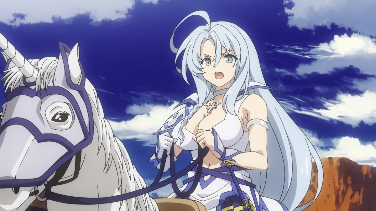 Сноу на единороге