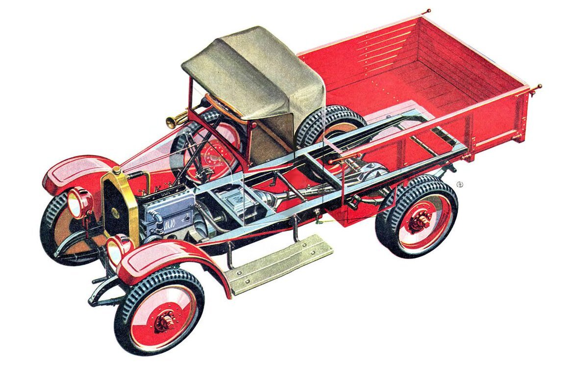 Устройство грузовика
