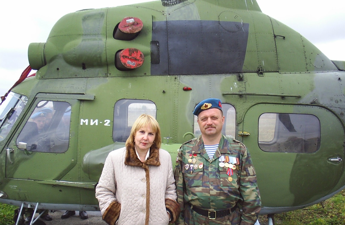Фото автора и Сергей Савченков, руководитель ПВСЦ "Разведчик"