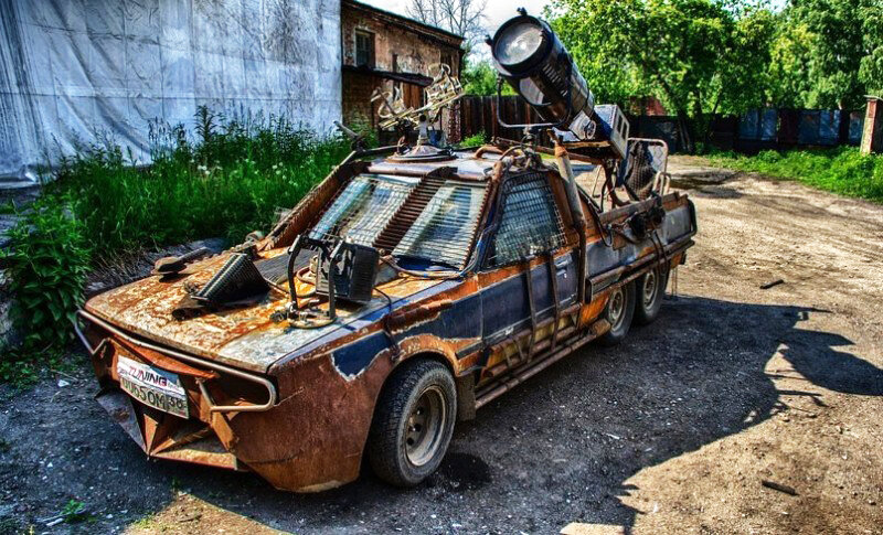 Считаете тюнинг данного автомобиля классным или колхозным?!