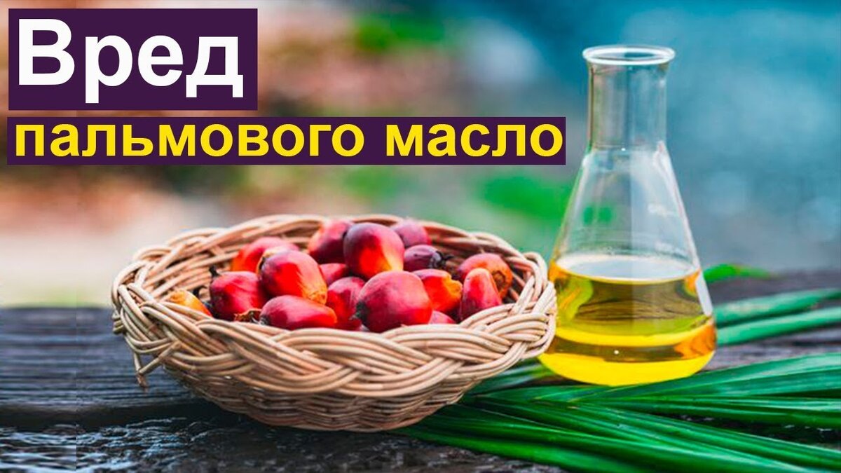 Вред пальмового масла презентация